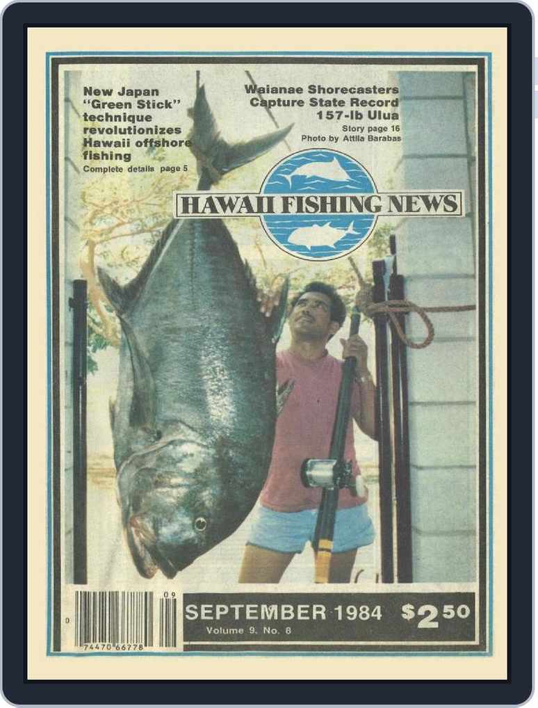 Hawaii Fishing News September 1984 (Digital) 