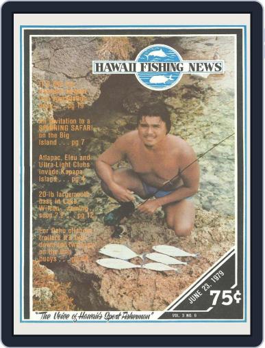 Hawaii Fishing News June 23rd, 1979 Digital Back Issue Cover