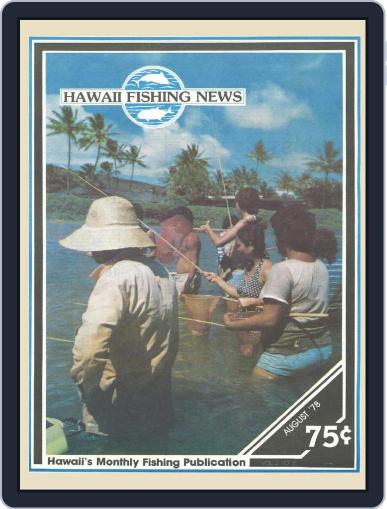 Hawaii Fishing News August 1st, 1978 Digital Back Issue Cover
