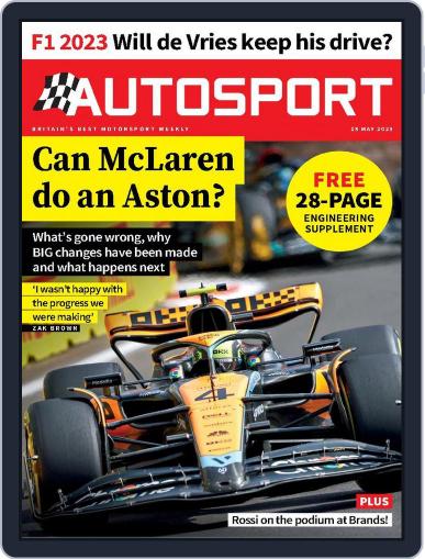 Autosport May 18th, 2023 Digital Back Issue Cover