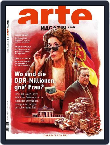 Arte Magazin June 23rd, 2023 Digital Back Issue Cover