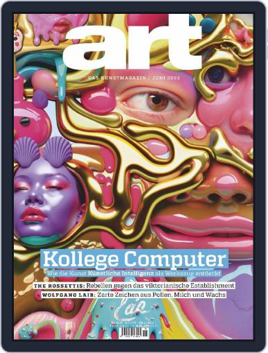 art Magazin June 1st, 2023 Digital Back Issue Cover
