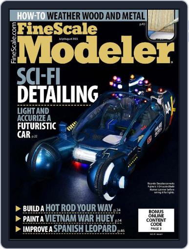 FineScale Modeler July 1st, 2023 Digital Back Issue Cover