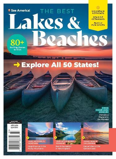 See America! The Best Lakes and Beaches May 24th, 2023 Digital Back Issue Cover