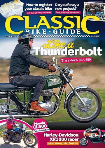 Classic Bike Guide June 1st, 2023 Digital Back Issue Cover