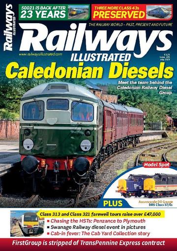 Railways Illustrated July 1st, 2023 Digital Back Issue Cover
