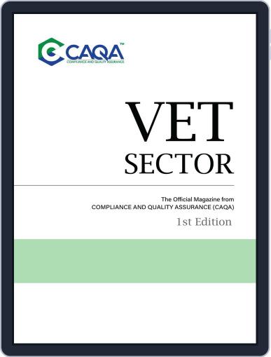 The VET Sector Digital Back Issue Cover