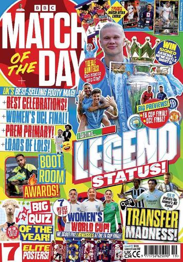Match Of The Day June 1st, 2023 Digital Back Issue Cover