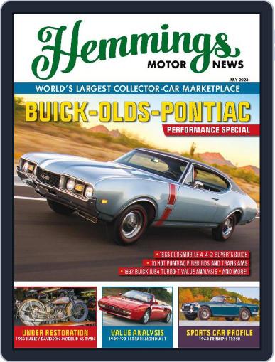 Hemmings Motor News July 1st, 2023 Digital Back Issue Cover
