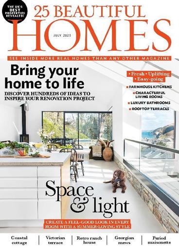 25 Beautiful Homes July 1st, 2023 Digital Back Issue Cover