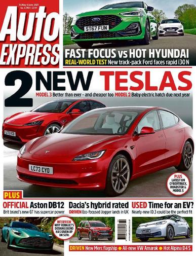 Auto Express May 31st, 2023 Digital Back Issue Cover