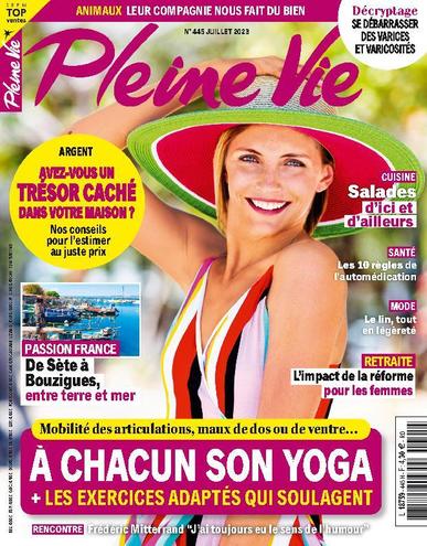Pleine Vie June 1st, 2023 Digital Back Issue Cover