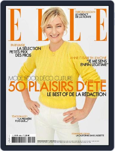Elle France June 1st, 2023 Digital Back Issue Cover
