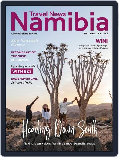 Travel News Namibia May 22nd, 2023 Digital Back Issue Cover