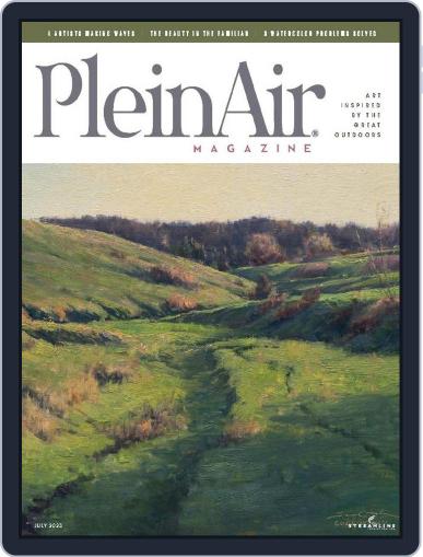 Pleinair July 1st, 2023 Digital Back Issue Cover