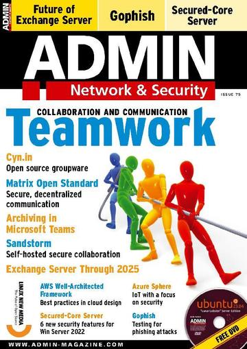 ADMIN Network & Security May 1st, 2023 Digital Back Issue Cover