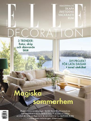 ELLE Decoration Sweden June 1st, 2023 Digital Back Issue Cover