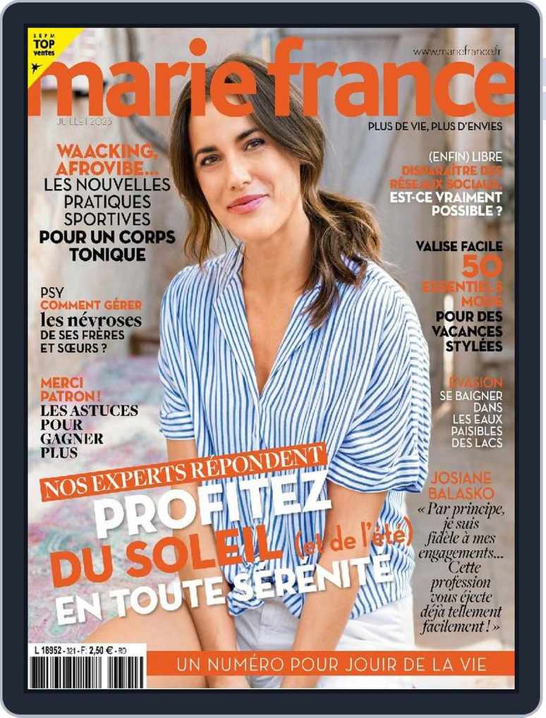 À gagner : un chèque cadeau  - Marie France, magazine féminin