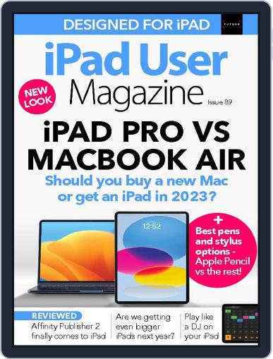 Ipad User May 1st, 2023 Digital Back Issue Cover