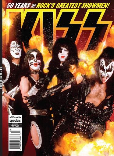 KISS - 50 Years of Rock's Greatest Showmen! June 1st, 2023 Digital Back Issue Cover