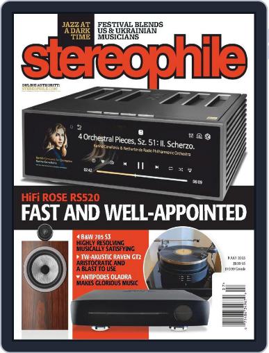 Stereophile July 1st, 2023 Digital Back Issue Cover