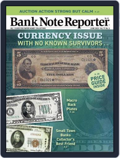 Banknote Reporter June 1st, 2023 Digital Back Issue Cover