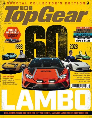 BBC Top Gear July 1st, 2023 Digital Back Issue Cover