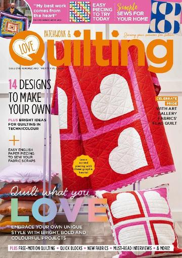 Love Patchwork & Quilting June 1st, 2023 Digital Back Issue Cover