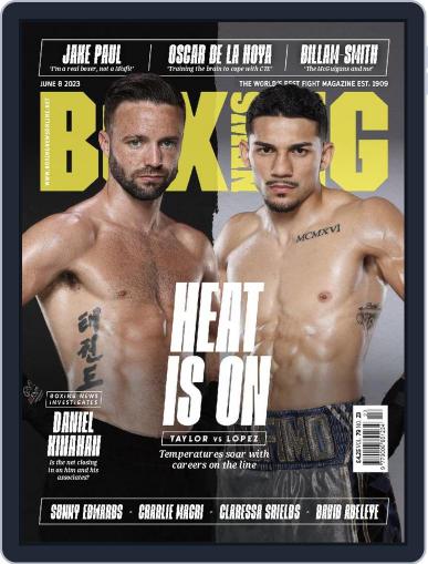 Boxing News June 8th, 2023 Digital Back Issue Cover