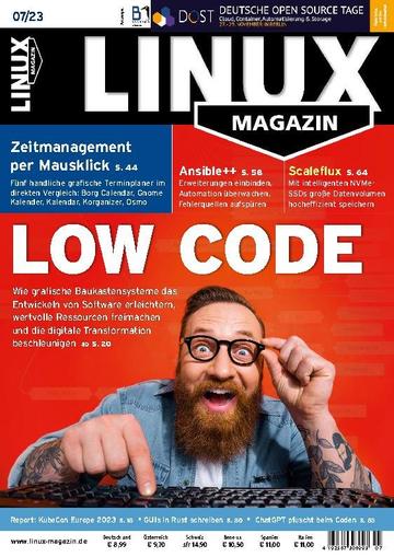 Linux Magazin germany June 8th, 2023 Digital Back Issue Cover
