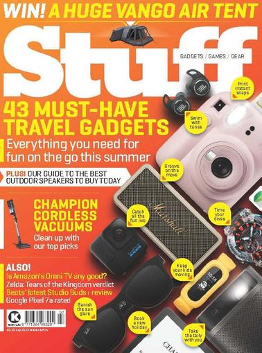 Stuff UK July 1st, 2023 Digital Back Issue Cover