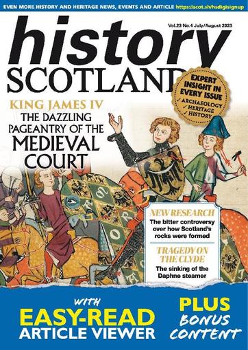 History Scotland June 10th, 2023 Digital Back Issue Cover