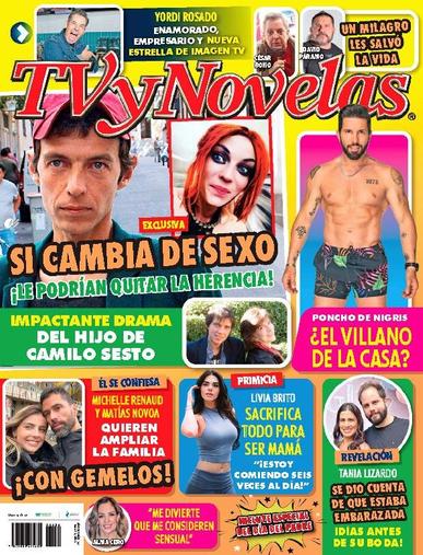 TV y Novelas México June 12th, 2023 Digital Back Issue Cover