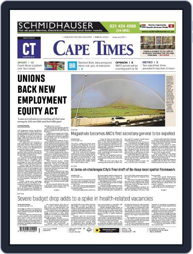Cape Times June 13th, 2023 Digital Back Issue Cover