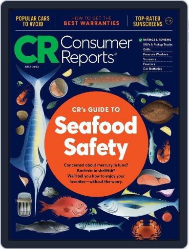Consumer Reports July 1st, 2023 Digital Back Issue Cover