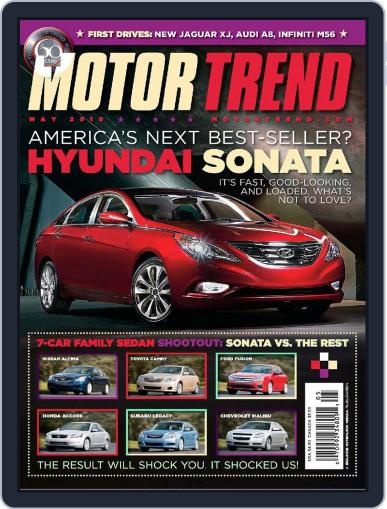 MotorTrend May 1st, 2010 Digital Back Issue Cover