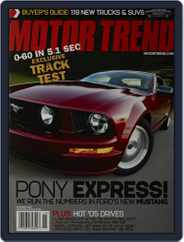 MotorTrend (Digital) Subscription                    November 1st, 2004 Issue