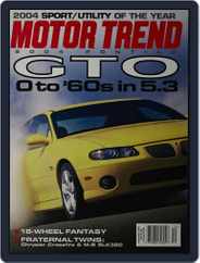 MotorTrend (Digital) Subscription                    December 1st, 2003 Issue