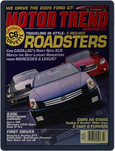 MotorTrend July 1st, 2003 Digital Back Issue Cover