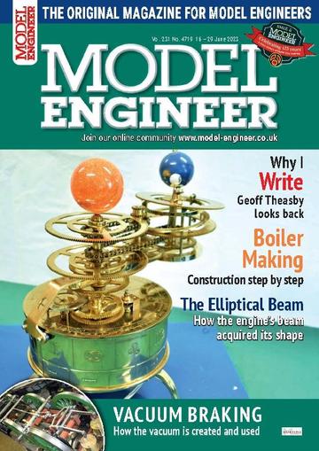 Model Engineer June 13th, 2023 Digital Back Issue Cover
