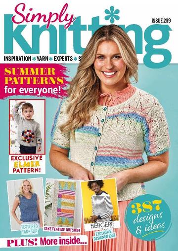 Simply Knitting July 1st, 2023 Digital Back Issue Cover