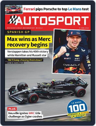 Autosport June 8th, 2023 Digital Back Issue Cover