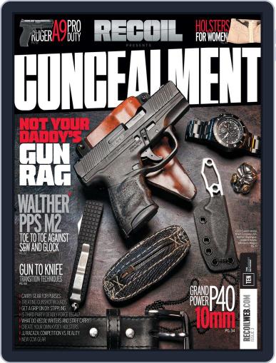 RECOIL Presents: Concealment April 1st, 2016 Digital Back Issue Cover