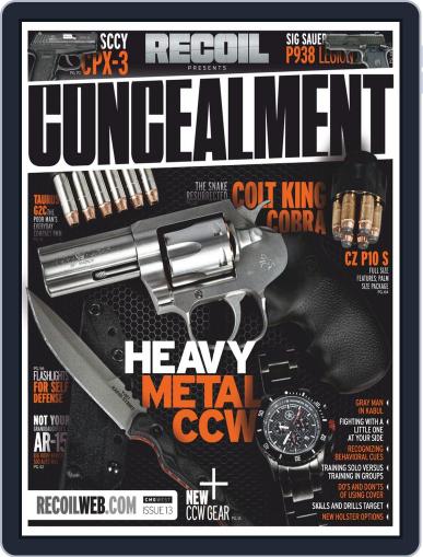 RECOIL Presents: Concealment May 3rd, 2019 Digital Back Issue Cover