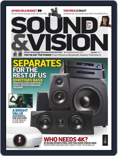 Sound & Vision January 1st, 2018 Digital Back Issue Cover