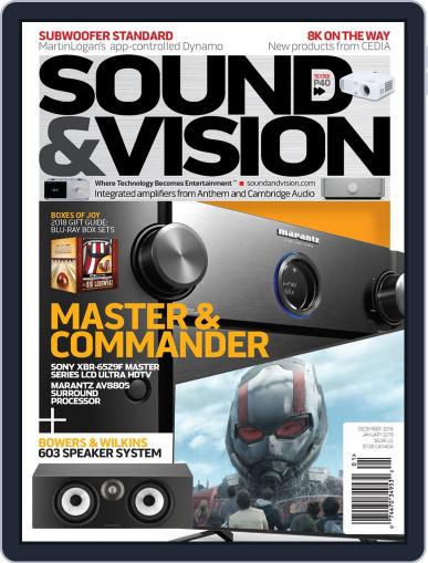 Sound & Vision January 1st, 2019 Digital Back Issue Cover