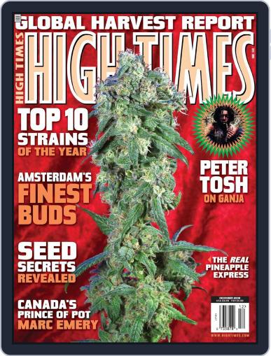 High Times October 14th, 2008 Digital Back Issue Cover