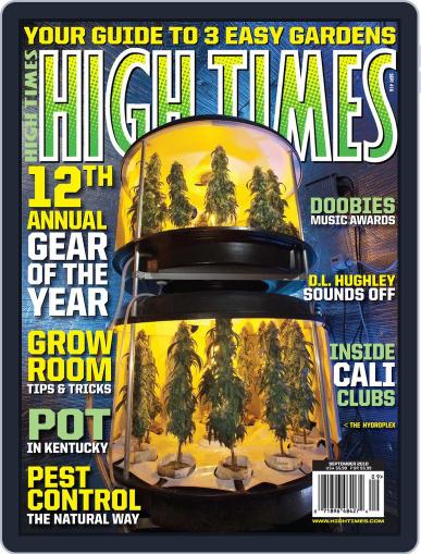 High Times July 13th, 2010 Digital Back Issue Cover