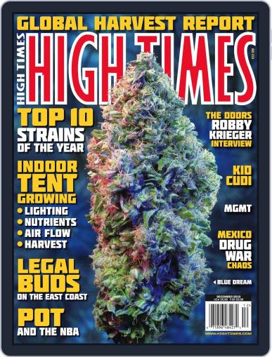 High Times October 12th, 2010 Digital Back Issue Cover