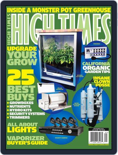 High Times July 12th, 2011 Digital Back Issue Cover